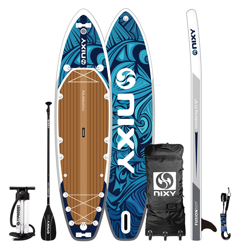 NIXY Monterey G5 Expedition SUP | 11'6" Touring Inflatable Stand Up Paddle Board