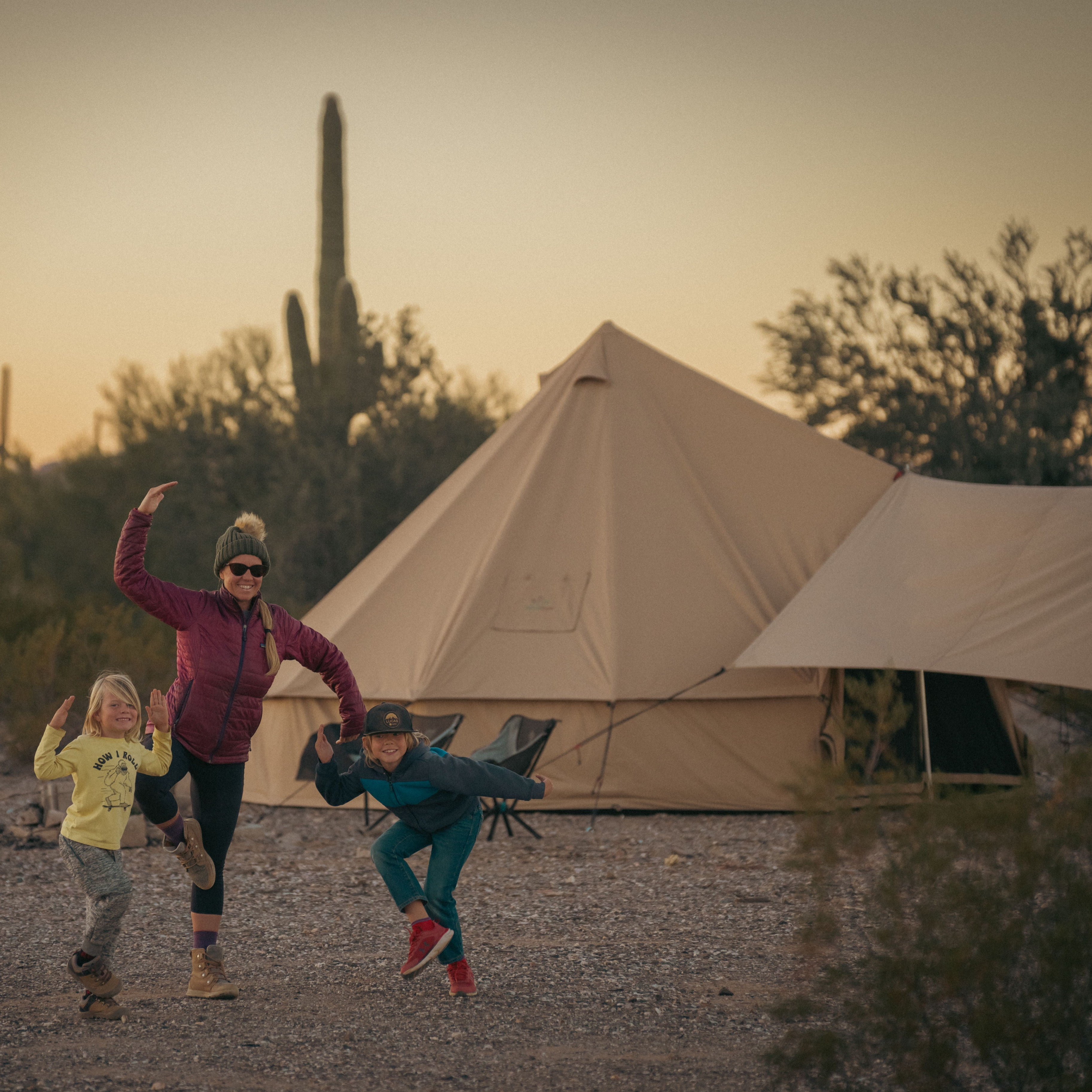 White Duck Awning for Regatta & Avalon Bell Tents