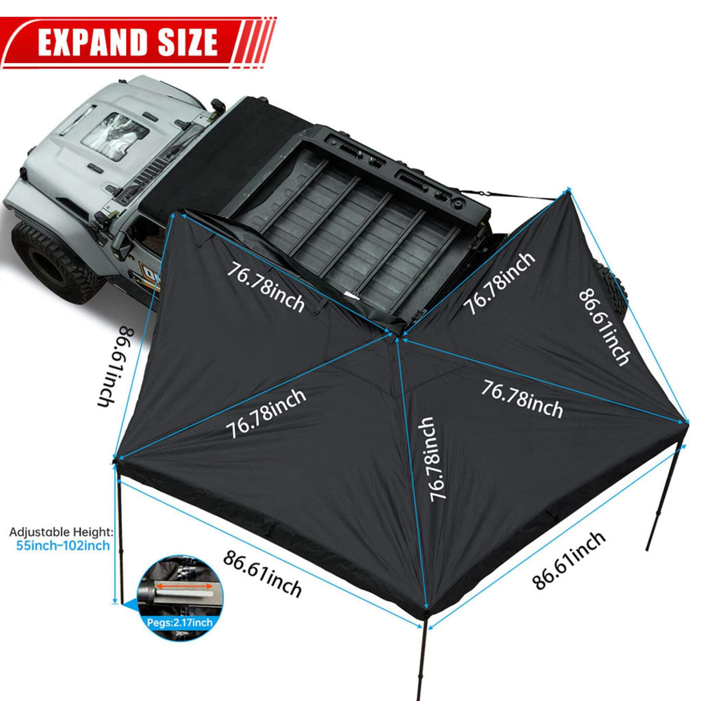 Trailora 270° Panoramic All-Weather Awning