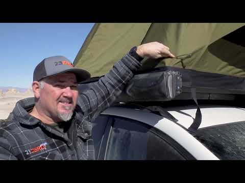 23Zero Walkabout 56 2.0 Rooftop Tent | 2-Person Soft Shell Overland Tent with LST Technology