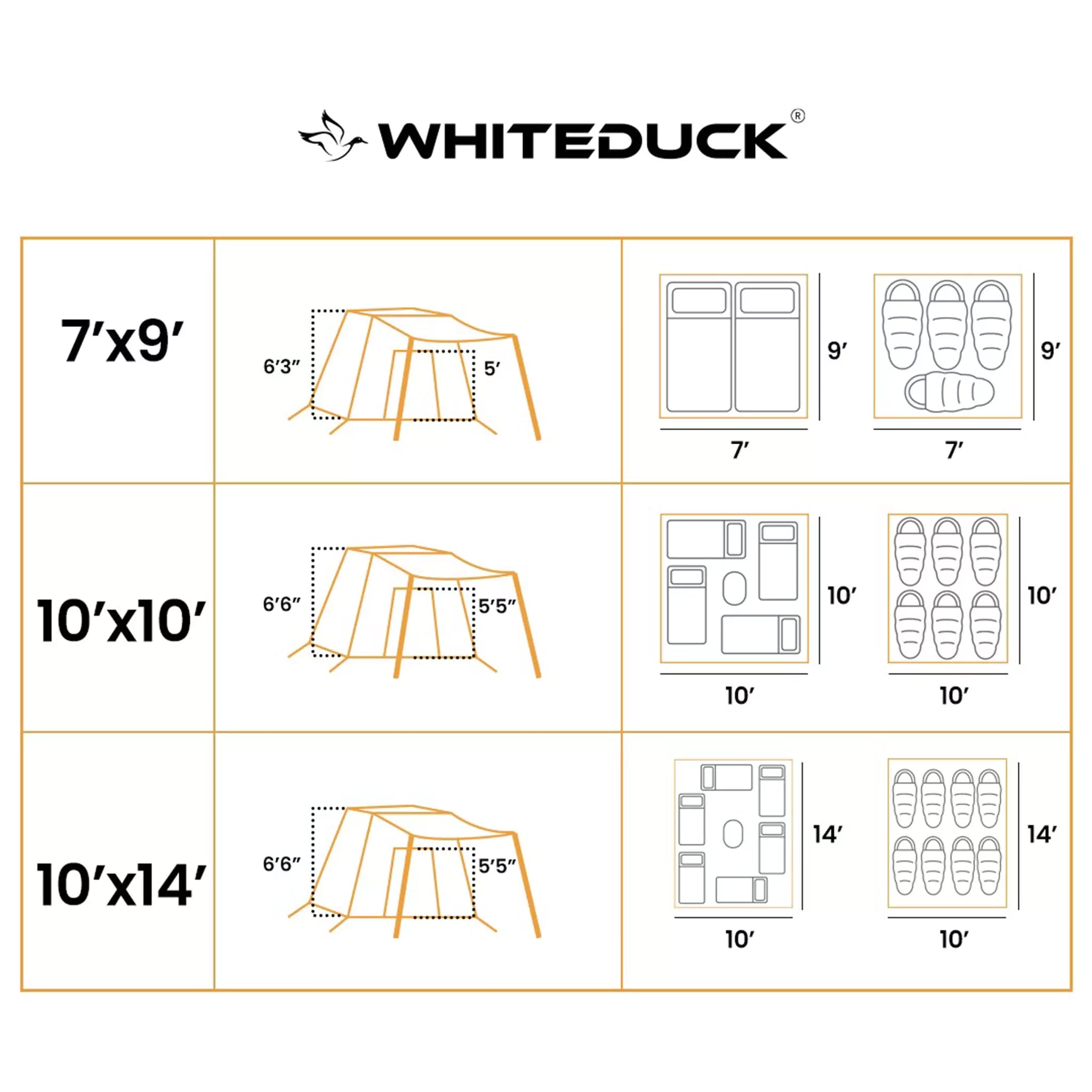 White Duck Deluxe Prota Canvas Cabin Tent