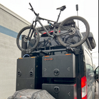 Avatar Offroad Massif Storage Solution Bike Posts | Van Exterior Bicycle Mount System