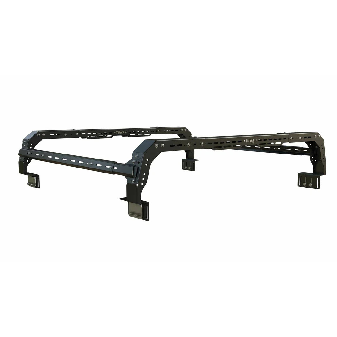TUWA PRO Shiprock Mid-Height (12.5") Bed Rack: Low Profile & Truck Model-Specific Fitment