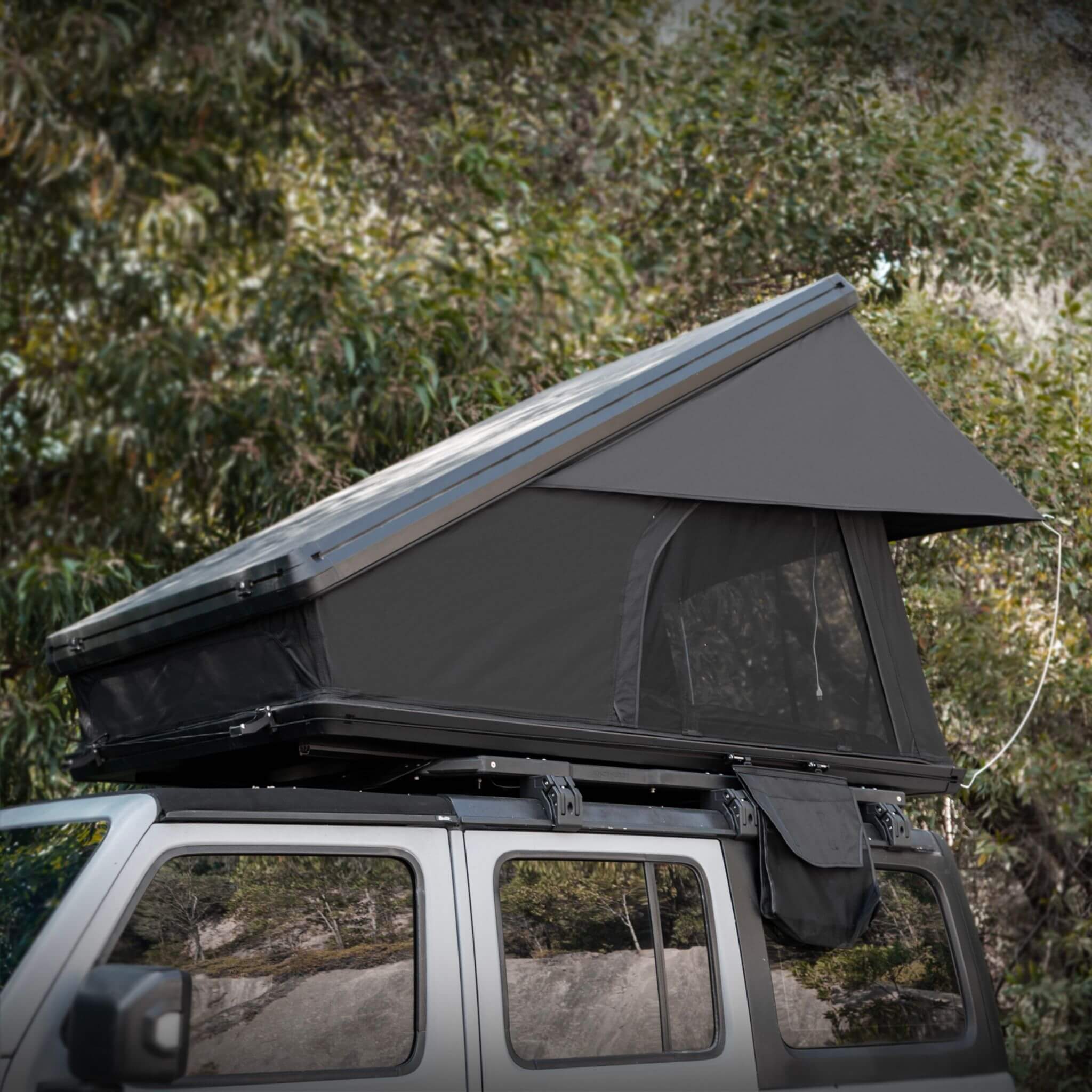 The Trailora Alpine Hardshell Rooftop Tent | 4-Season Slim Profile Overland Tent