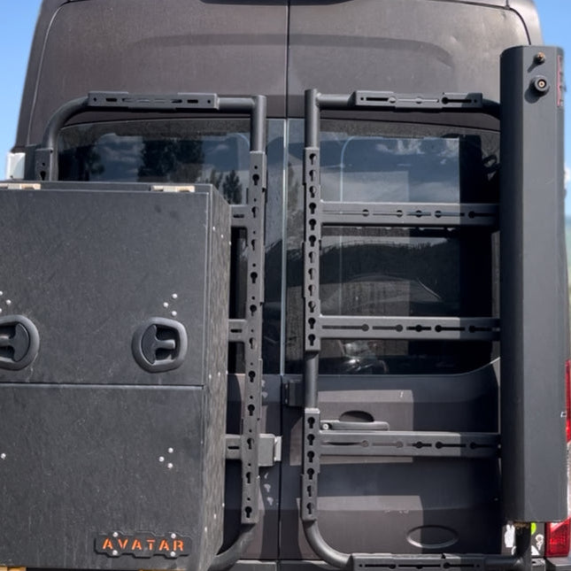 Avatar Offroad Massif – Van Rear Door Storage Mounting System