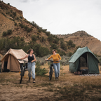 White Duck Rover Scout Tent | 4-Season Cotton Canvas A-Frame Tent